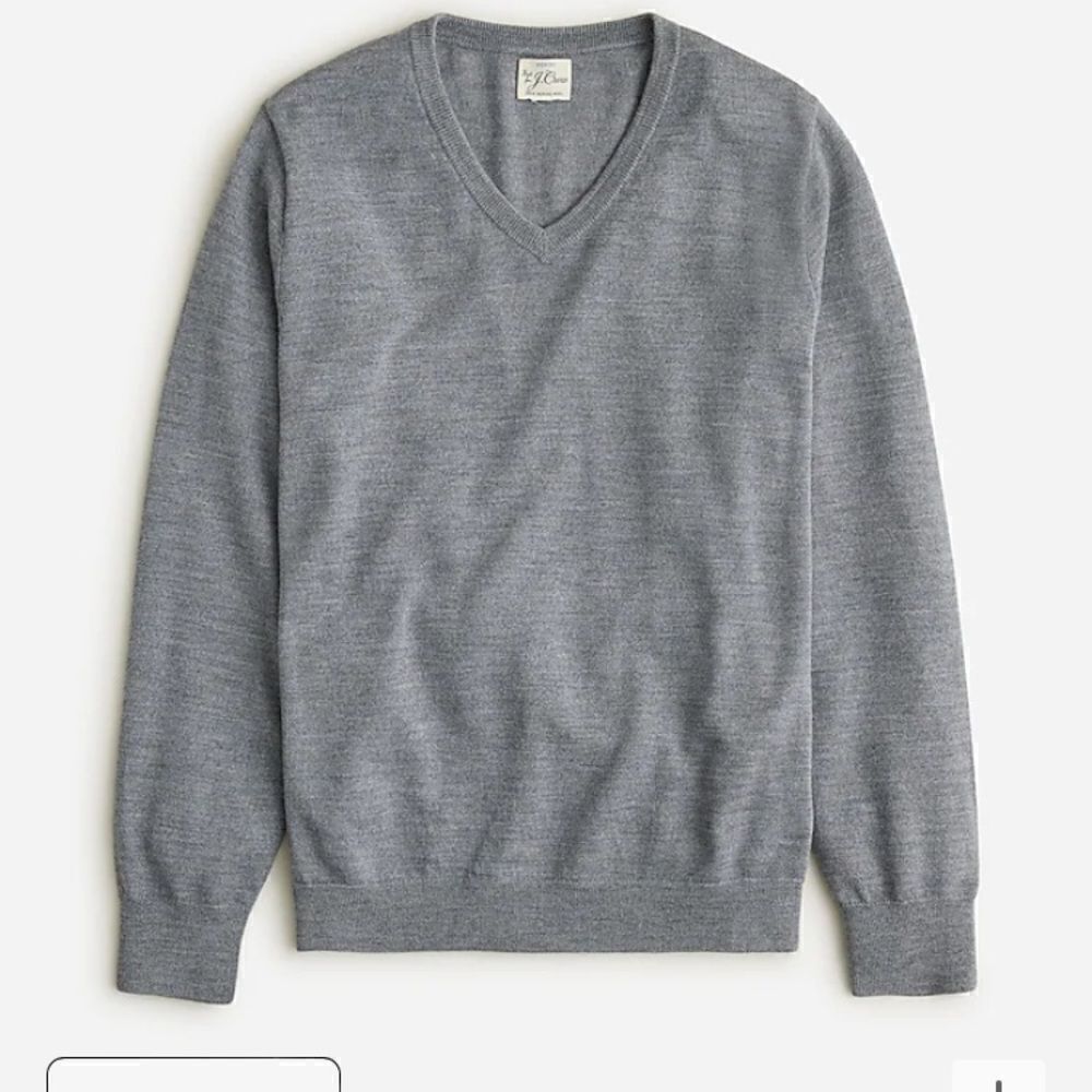 J.Crew Merino wool V-neck sweater